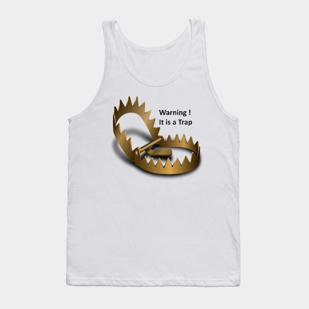 A Trap Tank Top by Hudkins